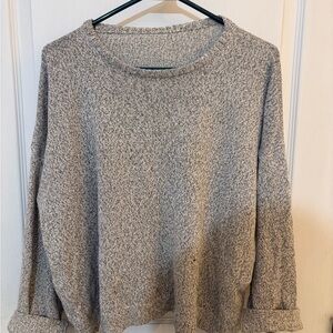 Brandy Melville Heather Gray Crewneck Sweater